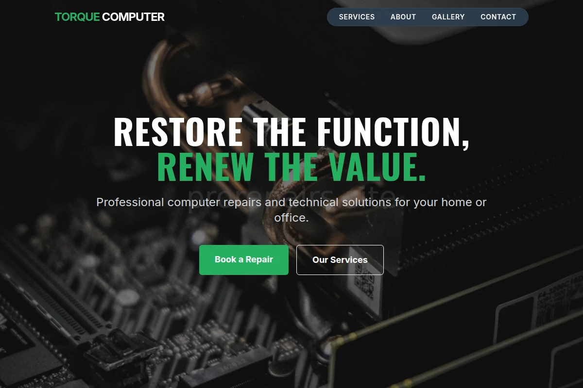 Torque Computer Repair