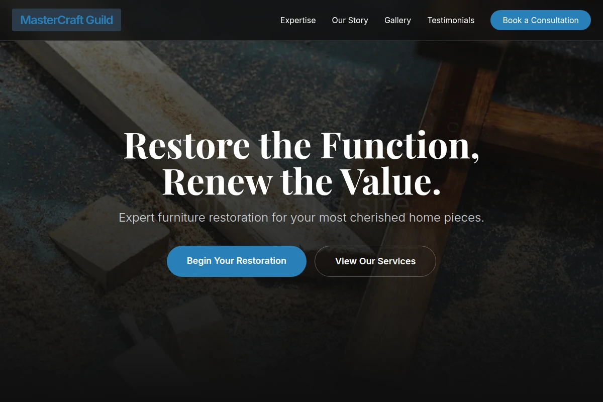 Tuning Furniture Repair
