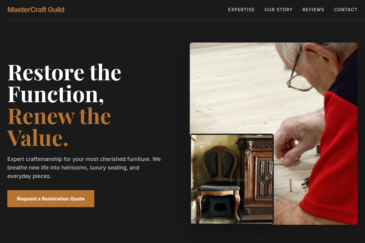 Drill Furniture Repair