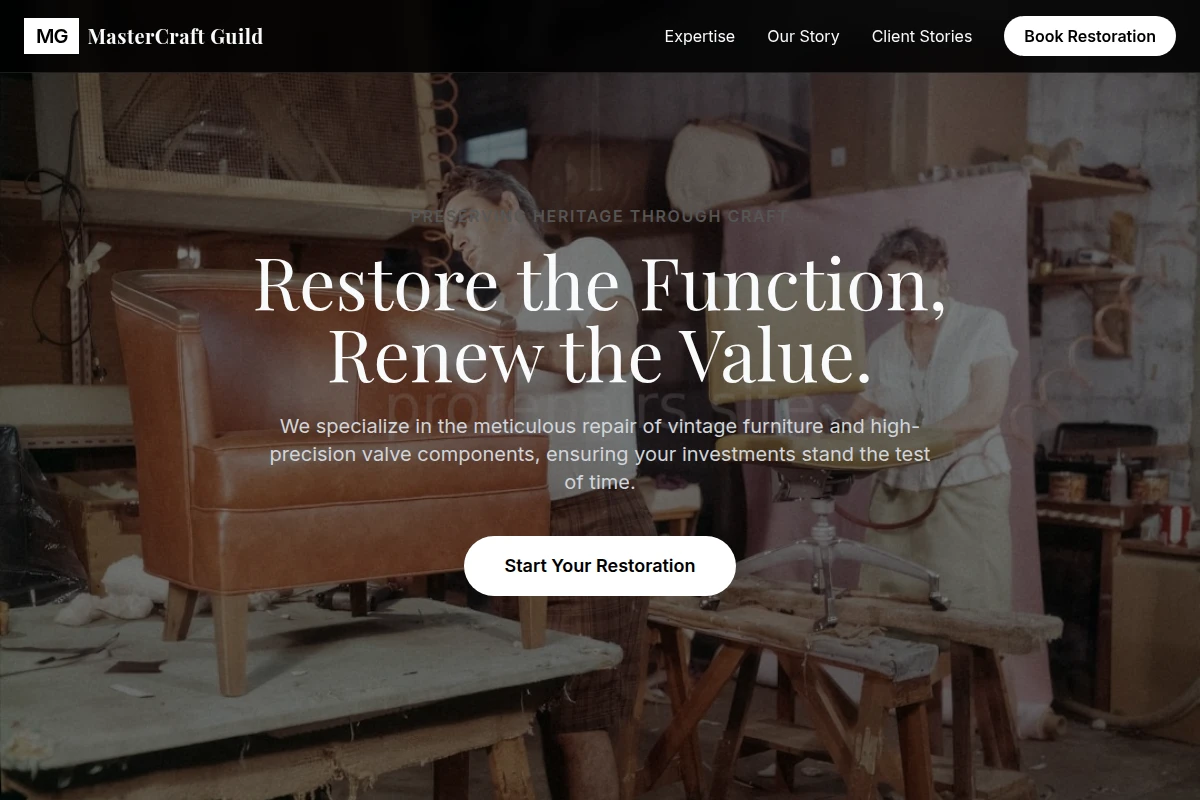 Valve Furniture Repair