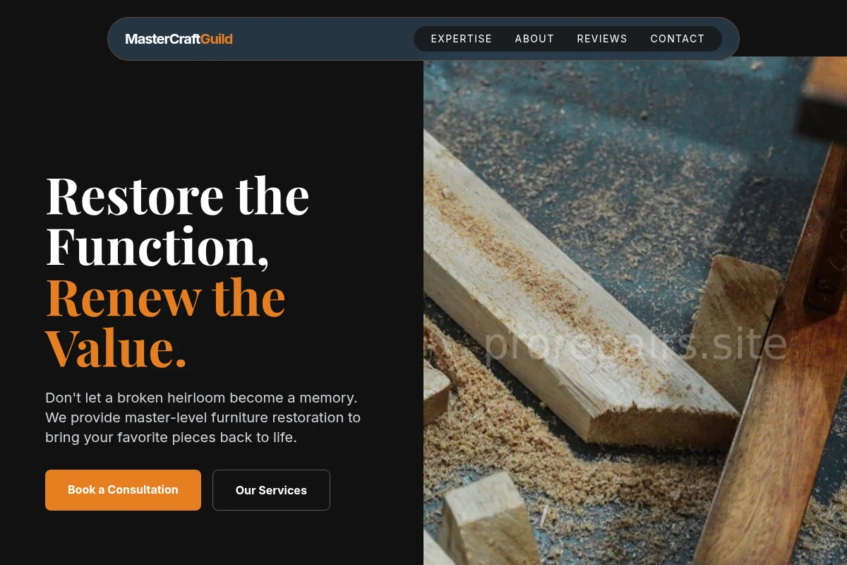 Bearing Furniture Repair