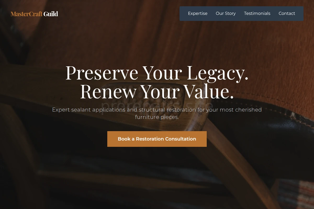 Sealant Furniture Repair