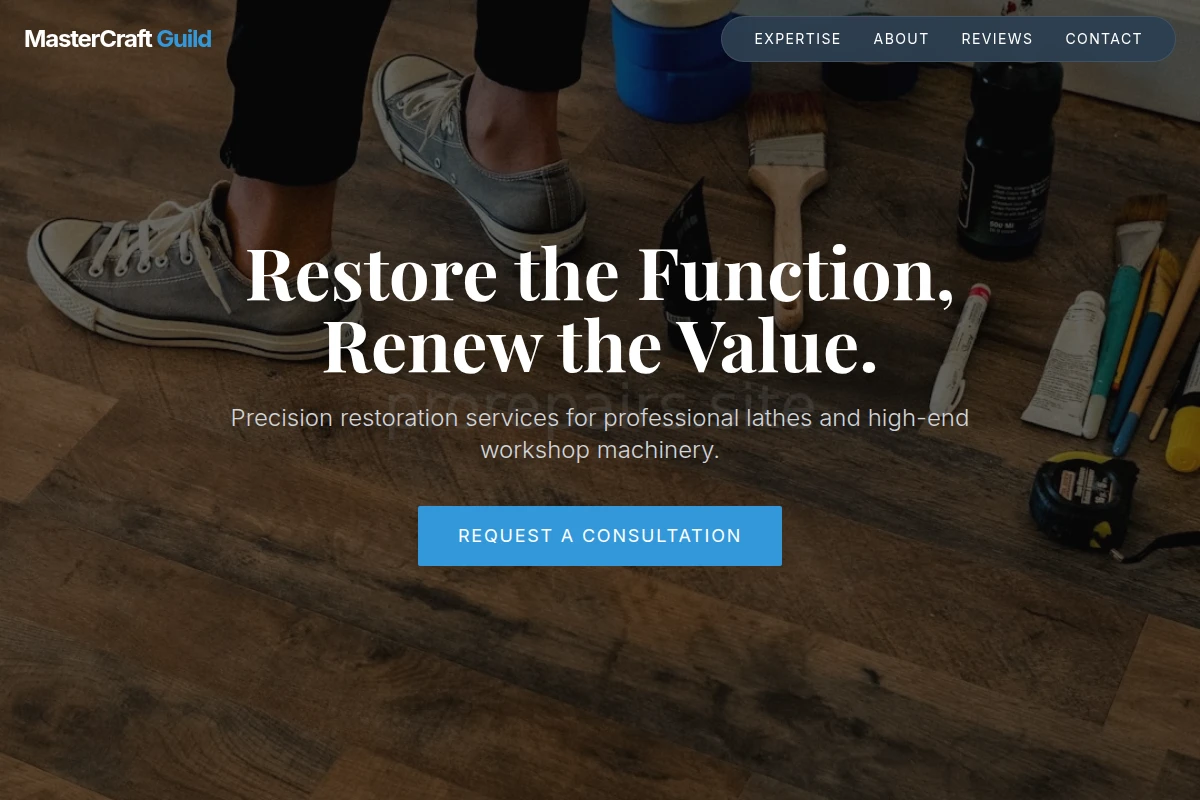 Lathe Home Repair