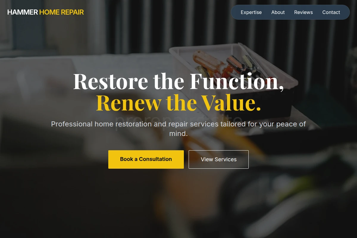 Hammer Home Repair