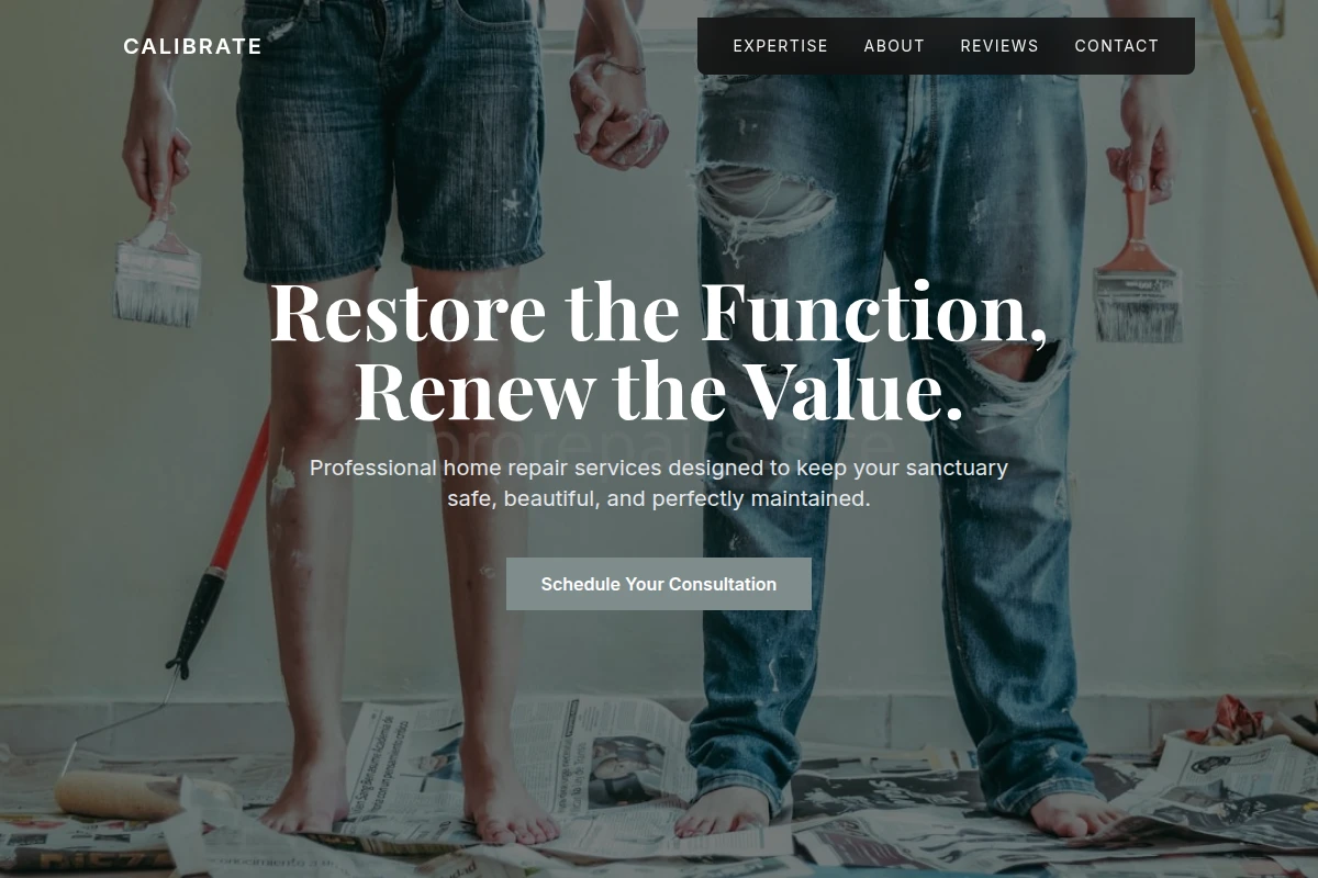 Calibrate Home Repair