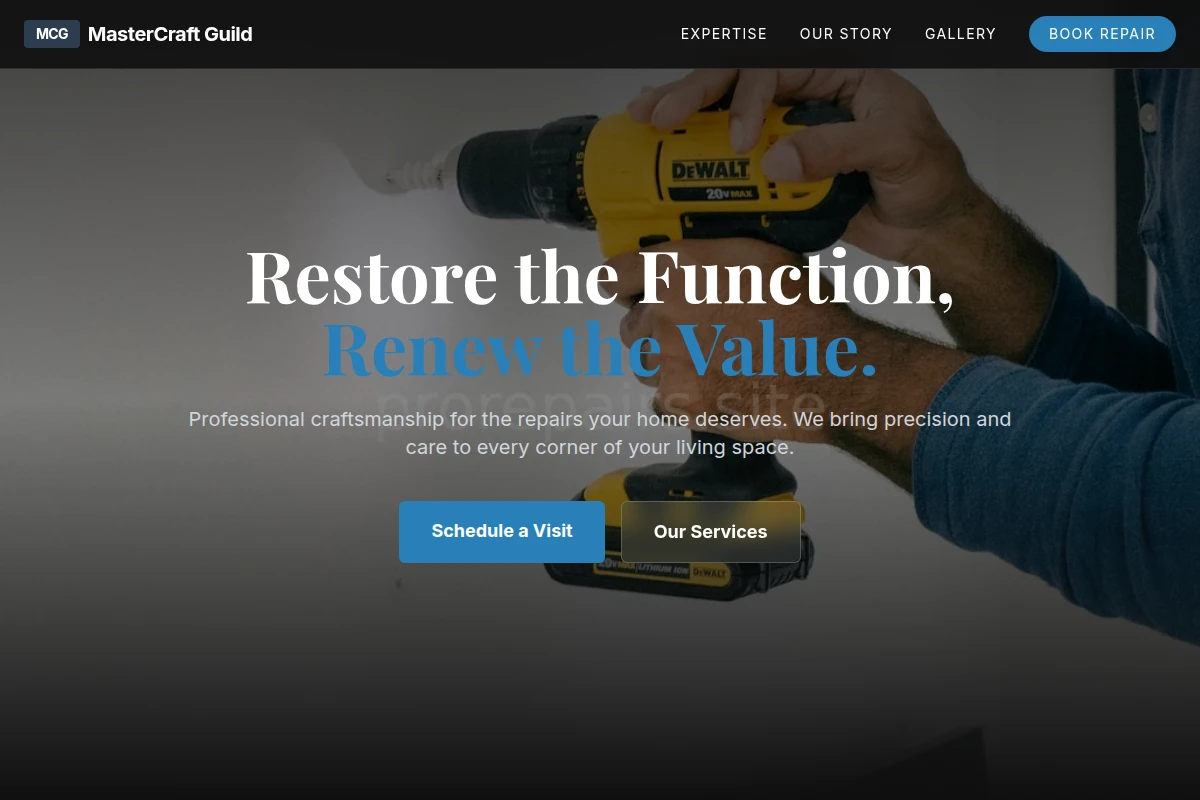 Drill Home Repair