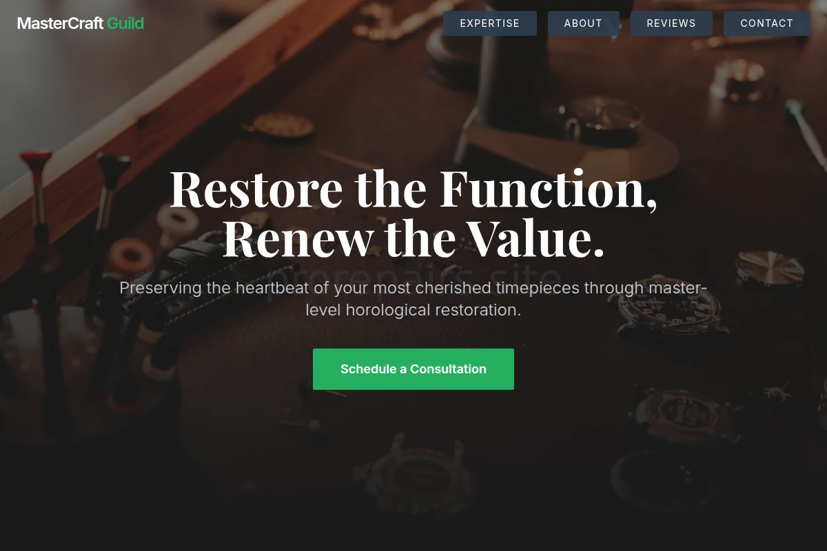 Valve Watch Repair